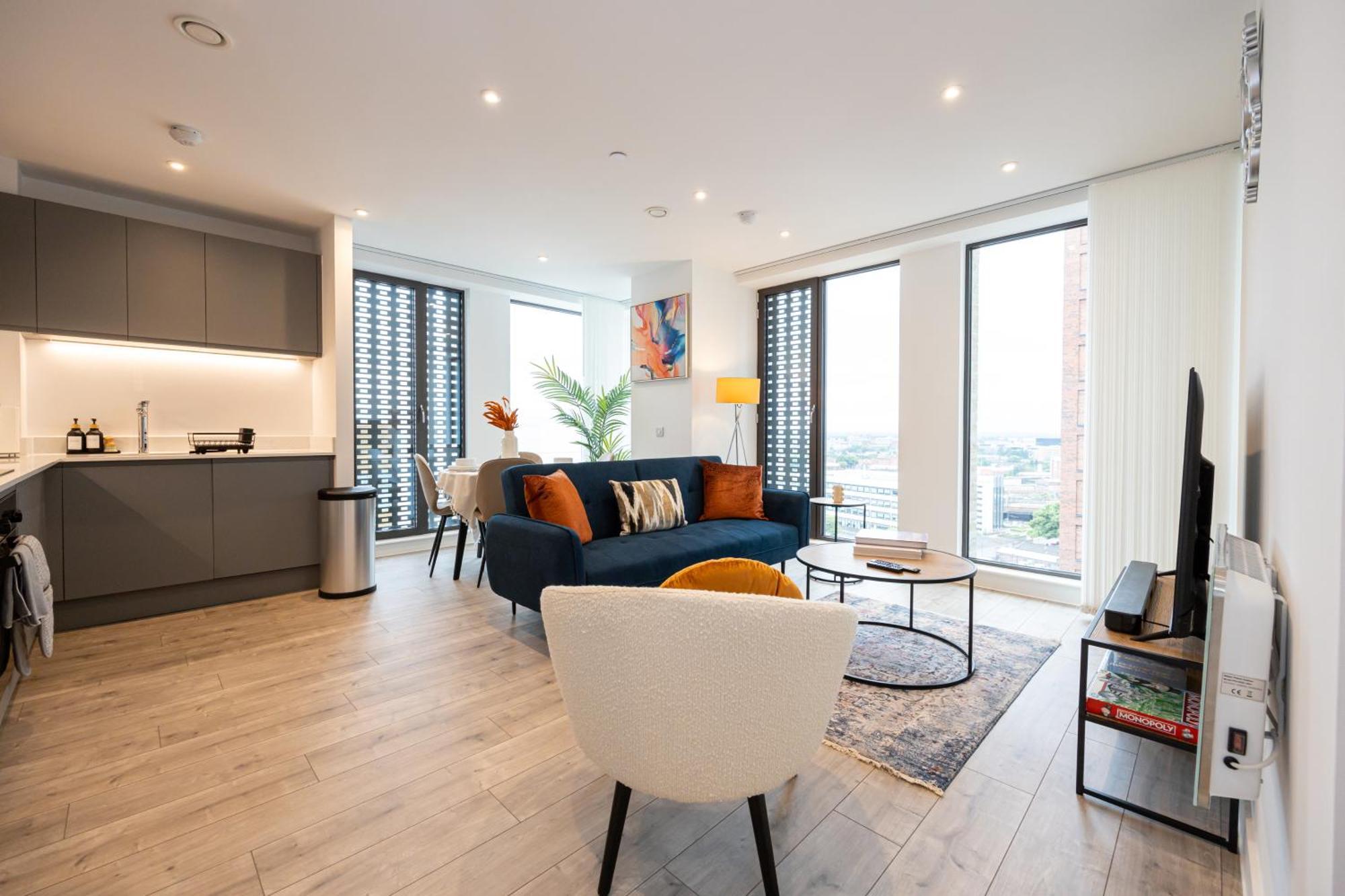 Pet Friendly 2Br Near Station By Asquare Letting Apartment Манчестър Екстериор снимка